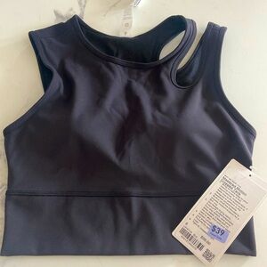 NWT lululemon cropped tank size 6
